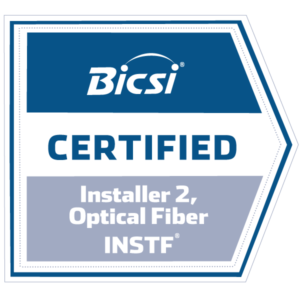 2 - BICSI Certified Installer 2 Optical Fiber Logo